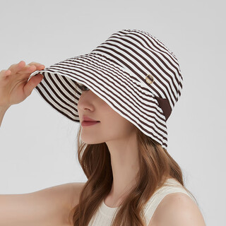 Kenmont spring and summer large brim sun protection hat outdoor seaside anti-uv women's sunshade fisherman hat large head circumference foldable 6239