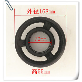 Jiang zhiai factory direct sales 16 20mm benchtop drilling machine accessories bench drill lifting handwheel mechanical column sliding handwheel inner diameter 70mm pitch 24mm cast iron