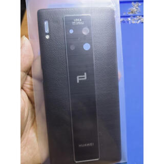 I is suitable for huawei mate30rs porsche disassembled back cover mate30pro universal mobile phone back cover original 30rs porsche black 70% new