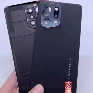 Oppo oppo findx5 mobile phone back cover find x5 glass back cover new 5g battery cover back screen case findx5 back cover with original matte black mirror