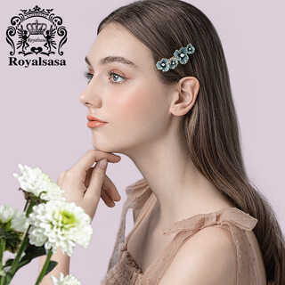 Royal sasa royal salsa hair accessories flower hairpin hair clip fashion ponytail clip spring clip horizontal clip headdress top clip jewelry