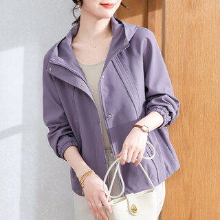 Xuexi (xuexi) mother's spring and autumn casual windbreaker jacket 2025 new middle-aged and elderly women's spring age-reducing loose large size tops