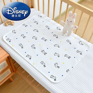 Disney newborn baby diaper mattress pure cotton baby waterproof diaper mat children's customized bed sheet washable nursing pad polka dot rabbit bamboo fiber terry diaper mat 50x70cm