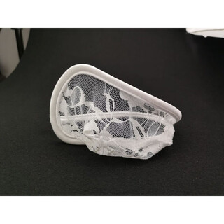 Renduo european and american men's c-string invisible thong lace men's sexy underwear to seduce couples and flirt adult products white one size