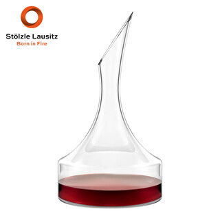 Soyate stolzle german imported crystal glass handmade red wine and white wine shake quick decanter set osorno decanter 750ml