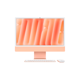Quasi-new product apple/apple ai/imac 24-inch m4 (10+10 core) 16g 512g orange nano glass all-in-one computer z1ev000gu