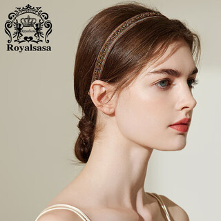 Royal sasa royal sasa hair accessories hair hoop headband hairpin fabric imitation crystal hair clip