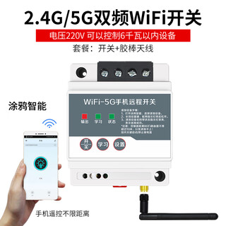 Puffin mobile app remote wifi 5g socket wireless remote control timing smart switch lighting universal controller single channel 220v 6 kilowatt wifi remote control switch