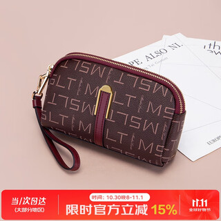 Mashalanti clutch women's wallet 2025 novice grab coin purse middle-aged and elderly large-capacity mobile phone bag practical birthday gift