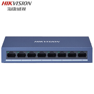 Hikvision 8-port full 100m switch enterprise transmission monitor security equipment network cable splitter ds-3e0108-e(b)