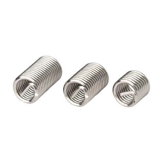 Thread protection sleeve, fine tooth stainless steel wire thread protection screw, 304 wire repair m7*1.0*1d (200 pieces)