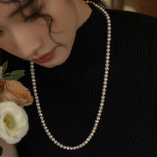 Fat donglai quality freshwater pearl pendant aoildlli pearl necklace young and fashionable 60+5 (5 is an extension chain, adjustable)