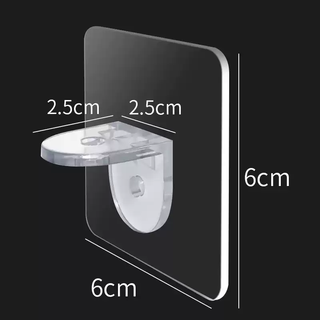 Fantasy wall nails, traceless nails, no need to punch holes, invisible hooks, strong load-bearing hanging photo frames, wedding photos, adhesive wall, sticky and thickened, drop-off package, 15 pieces of photo frame holders -