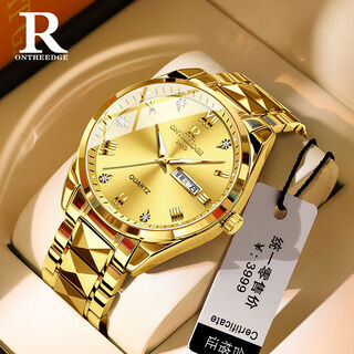 Rui zhiyuan new swiss genuine fully automatic mechanical watch business men's watch luminous waterproof top ten famous watches high-end watch swiss superior quality new model - full gold gold face