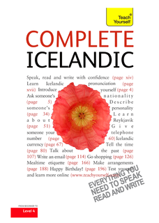 自学冰岛语入门教程基础会话口语教材 Complete Icelandic