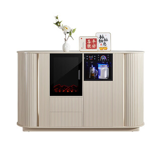 George oaks high-end-teebar-maschine aus massivholz, 2025, neues zuhause, esszimmer, beistellschrank, integrierter schrank mit desinfektionskühlschrank, kühlung und konservierung, geschäftsbüro, verwendung einer vollautomatischen all-in-one-maschine, drei schränke irland mit desinfektion, heiß und kalt