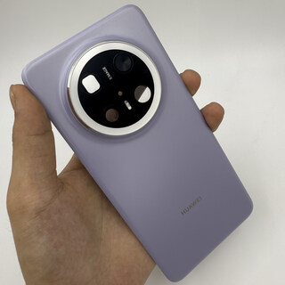 H is suitable for huawei mate70 original disassembly back cover mate70pro+ original back shell battery back cover outer protective shell mate70pro wind signal purple back cover with frame original