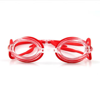Yingfa waterproof and anti-fog high-definition small-frame swimming goggles for men and women, children's professional racing goggles 570 transparent red flat light