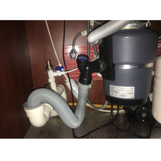 Insinkeasy installation, disassembly and repair american kitchen garbage disposer hot drink machine american version modified to chinese version light gray