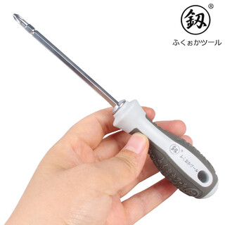 Fukuoka tools industrial-grade dual-purpose screwdriver with two ends, cross-shaped screwdriver, multi-purpose screwdriver