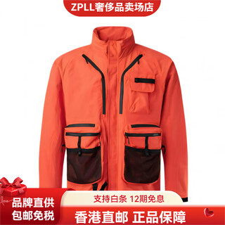 Kolon sport wm windproof and waterproof fishing 2l jacket men's orange m