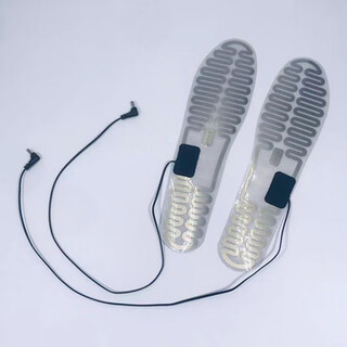 滑雪鞋电热鞋垫电热片鞋垫加热片暖脚宝暖脚宝电热保暖雪中行 外出线线超大尺码4549码非常用