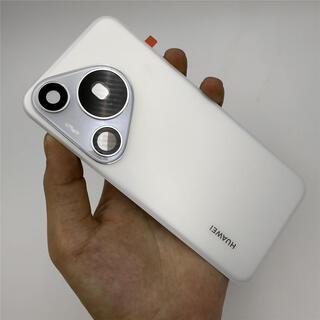 A suitable for huawei pura70pro+ original glass back cover p70ultra original mobile phone battery case pure back screen pura70pro snowy white