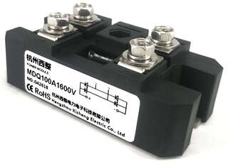 Mdq100a1600v-16 single-phase rectifier bridge 12v24v charger 150a200a300a500a dc mdq100a1600v (copper base plate)