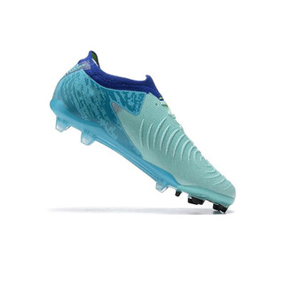 Pg low-top knitted women's world cup yuesha fg football shoes phantom luna student competition training ball blue orange 41