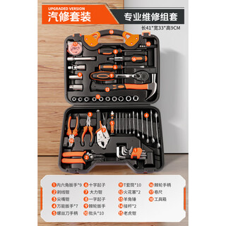 Greener toolbox household set multifunctional electrician hardware repair set complete screwdriver industrial grade auto repair set professional repair set