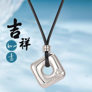 Ajidou new spring necklace for women, trendy and cool silver pendant, clavicle chain, simple casual jewelry