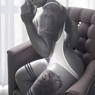 T-string men's sexy pure desire one-piece underwear vest hollow gay attack sm sports free briefs men's white