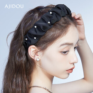 Ajidou high skull headband headband valentine's day gift elegant fashionable temperament simple french pearl birthday