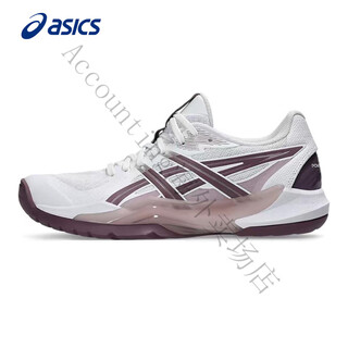 Asics women's badminton shoes powerbreak ff training shoes breathable sports shoes women 1072a104-100 41.5