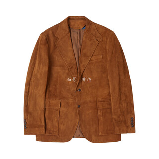 Polo Ralph Lauren老蓝标经典RL67翻毛羊皮衣西服男装Polo Ralph Lauren/拉夫劳伦 现货 D3 M (170)