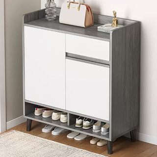 Olin european style shoe cabinet, entrance cabinet, entrance cabinet, household large-capacity storage cabinet, multi-layer storage cabinet, door corridor shoe cabinet
