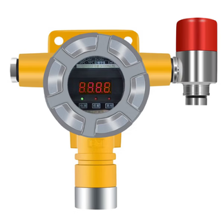 Methane gas detector, range 0-100% lel, three-wire system 24vdc/4-20ma, digital tube display, wall-mounted installation