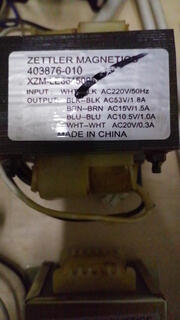 Smith gas water heater transformer disassembly parts-403876-010