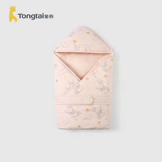 Tongtai (tongtai) baby blanket pure cotton quilted newborn plus size blanket baby blanket thickened blanket pink 100x100cm