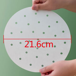 Flp suitable steamer paper steamed bun pad paper cage cloth paper pad steamed bun disposable household pot food grade special drawer 21:00 5cm 500 sheets