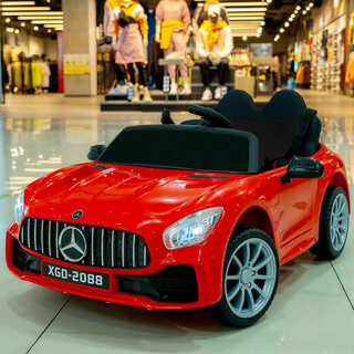Shantou lincun baby electric car four-wheeled baby toy car that can seat men and women and children remote control car four-wheel drive charging stroller red single drive + remoteless (minimum of ten vehicles) electric drive + lifetime warranty
