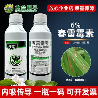 Pesticide 6% kasugamycin pesticide kasugamycin fungicide rice blast kasugamycin kasugamycin 1000g