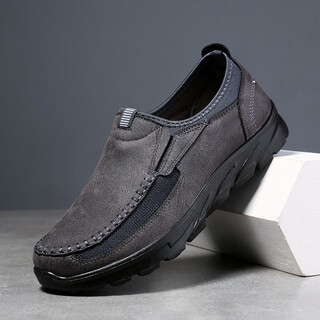 Yu zhaolin casual shoes old beijing cloth shoes men's traditional slip-on lazy middle-aged and elderly dad shoes y1s-1018 42