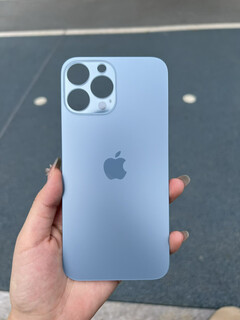 Shantou lincun is suitable for apple 13pm/13pro mobile phone back cover glass 13promax rear screen case large hole back cover glass blue original quality with tool glue apple 13promax