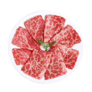 冰鲜日式和牛卡鲁比烤肉片150g