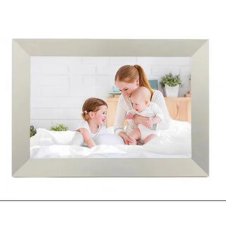 Smart high-definition digital cloud photo frame 10-inch home touch screen wifi remote upload electronic photo album player 10-inch white 32g memory