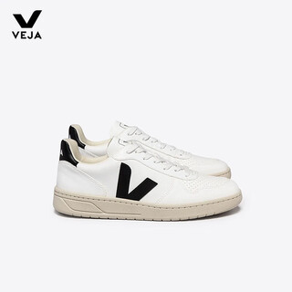 Veja official direct supply women's v-10 french fashion brand white shoes 37 free for men and women