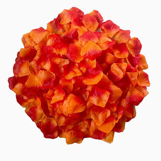 Huaiyin simulated rose petals wedding hand scattering wedding room ktv bar confession proposal valentine's day decoration sunset red 1000 pieces no rubbing required