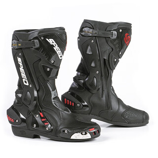 Ridingtribe motorcycle riding shoes road racing boots all-season boots men's anti-fall and anti-collision motorcycle boots motorcycle travel equipment b1008 black 43 size