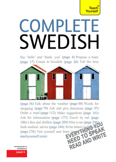 自学瑞典语入门教程口语Teach yourself Complete Swedish 2011